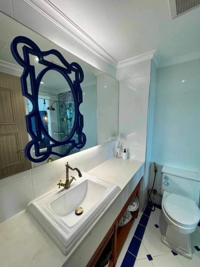 For sale, for rent, Seven Seas Code The Azur (Jomtien), studio room, beautifully decorated, ready to move in, city view, book now
