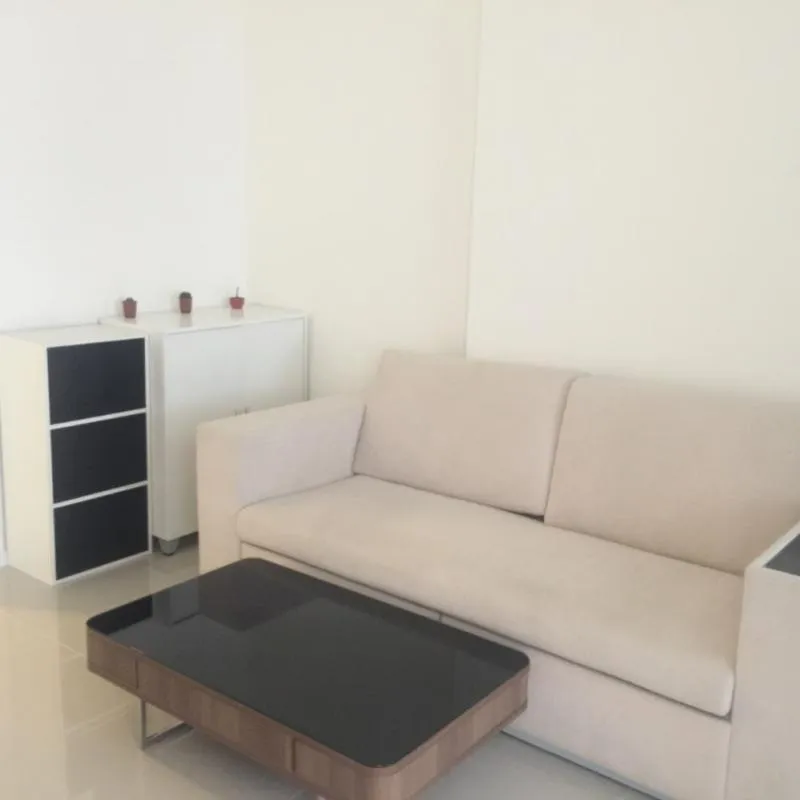 Urgent for rent !! Aspire Condo Sukhumvit 48, high floor, beautiful view, gold location, full furniture, book now !!