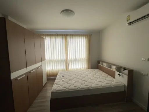 Sell, rent, urgent!! D Condo On Nut - Rama 9, Room No. 678/279, 2nd floor, fully furnished, ready to move in, don't miss it!!