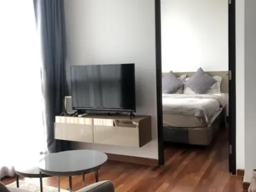 Wow, very nice room, quick sale, wish signature midtown siam, 1 bedroom, beautiful decoration, built-in kitchen set, hurry up images