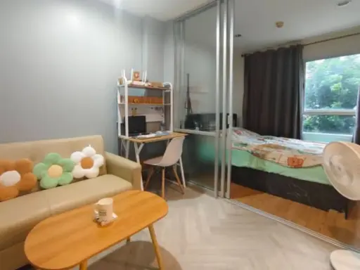 ให้เช่า Lumpini ville onnut 46 ชั้น 2 ห้องกั้น แต่งครบ น่าอยู่ จองเลย ห้ามพลาด