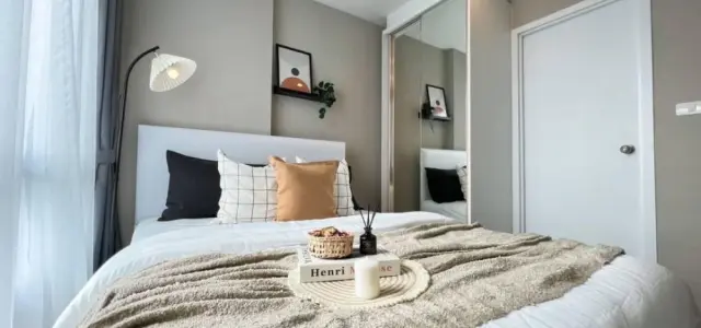 ปล่อยเช่า Condo for rent, Metro Luxe Riverfront Rattanat ห้องโทนขาว สะอาดตา ราคาสบายกระเป๋า จองด่วนๆ images