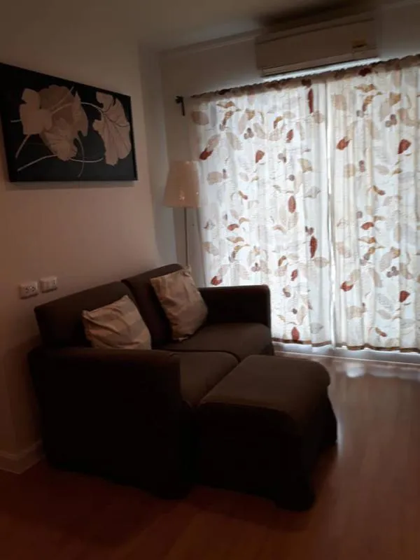 Condo for rent, Lumpini Ville Chaengwattana-Pak Kret, 2 bedrooms, 2 bathrooms, fully furnished + electrical appliances, 3 air conditioners, excellent!!