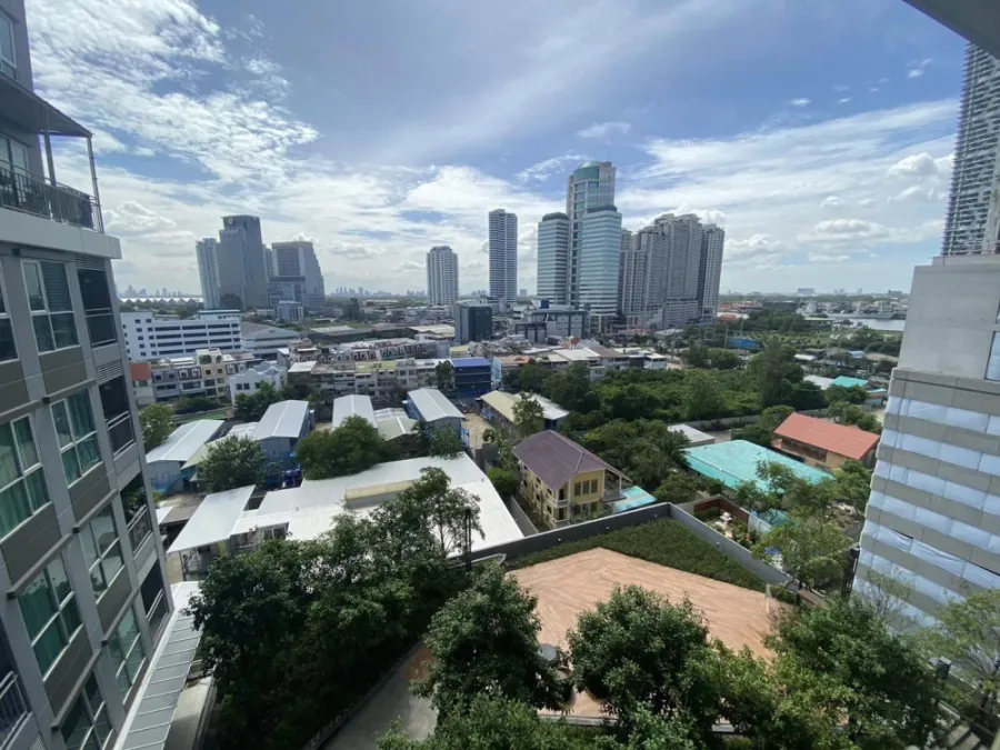 ให้เช่า ลุมพินี เพลส พระราม 3 – ริเวอร์ไรน์ ห้อง STUDIO ได้วิวสวนสวย ตกแต่งพร้อมเข้าอยู่ ห้ามพลาด