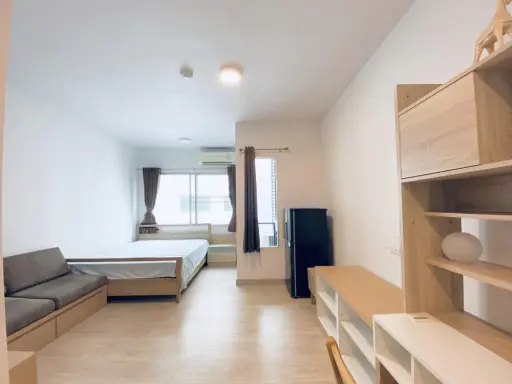 Condo for sale: A Space Play Ratchada-Sutthisan, 6th floor, garden view, STUDIO room, fully furnished, this price, book now. images