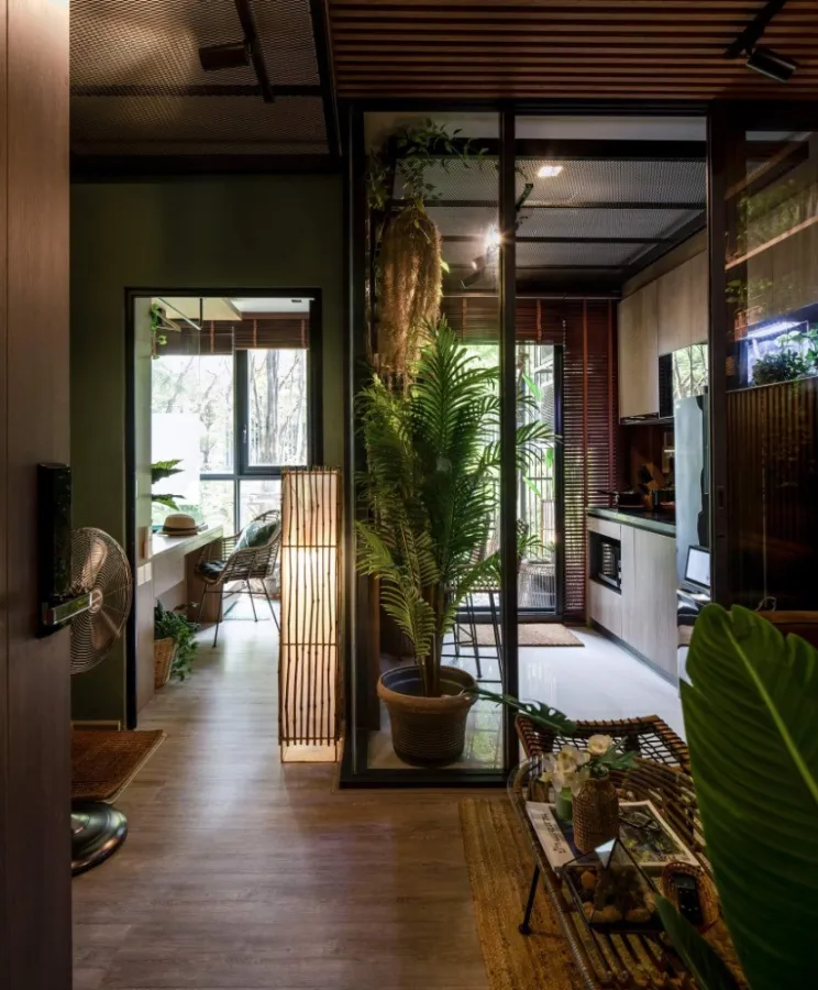 ขาย เดอะ ไลน์ วงศ์สว่าง ตกแต่งบิลต์อินห้องจัดเต็ม สไตล์ Tropical-Loft จับจองด่วนเลยจ้า