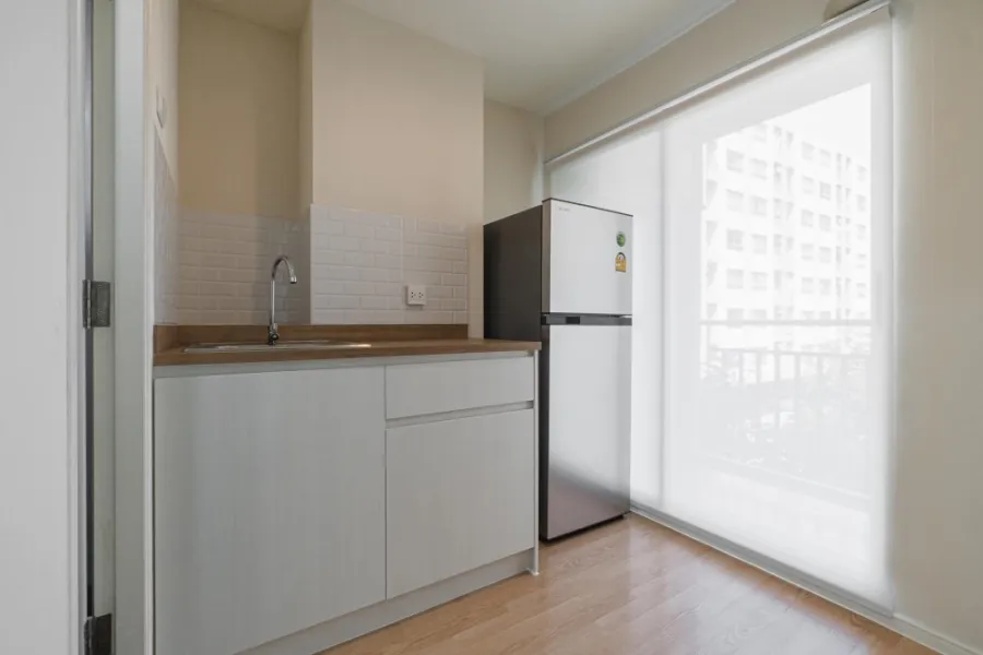 For sale, Lumpini ville On Nut 46, beautifully decorated room, soft tone, proportional, plus a great price, don't miss it.