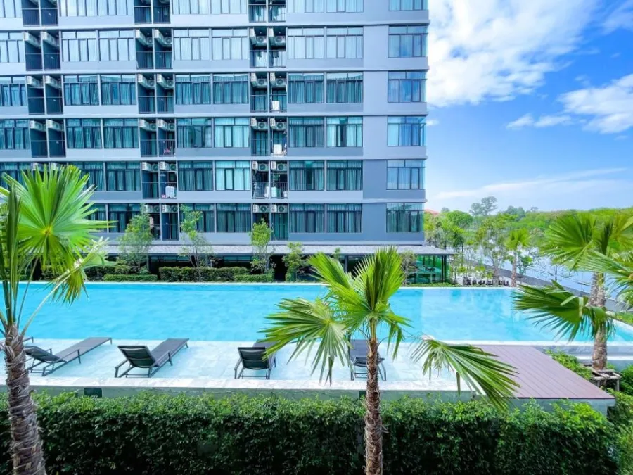 For rent!! The Indeed Condo, Amata, a new condo in the box It's like coming to relax and ready to stay. Book now!!