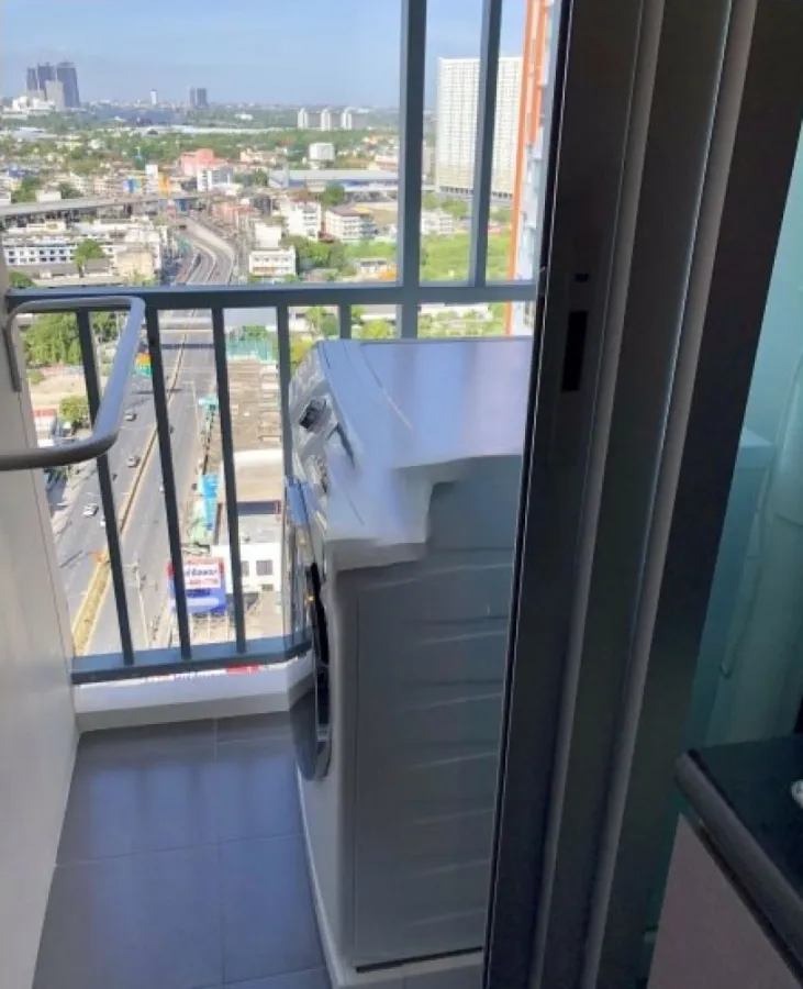 Urgent sale!! Condo Niche ID Pakkred Station, corner room, city view / river, fully furnished, ready to move in, don't miss it!!