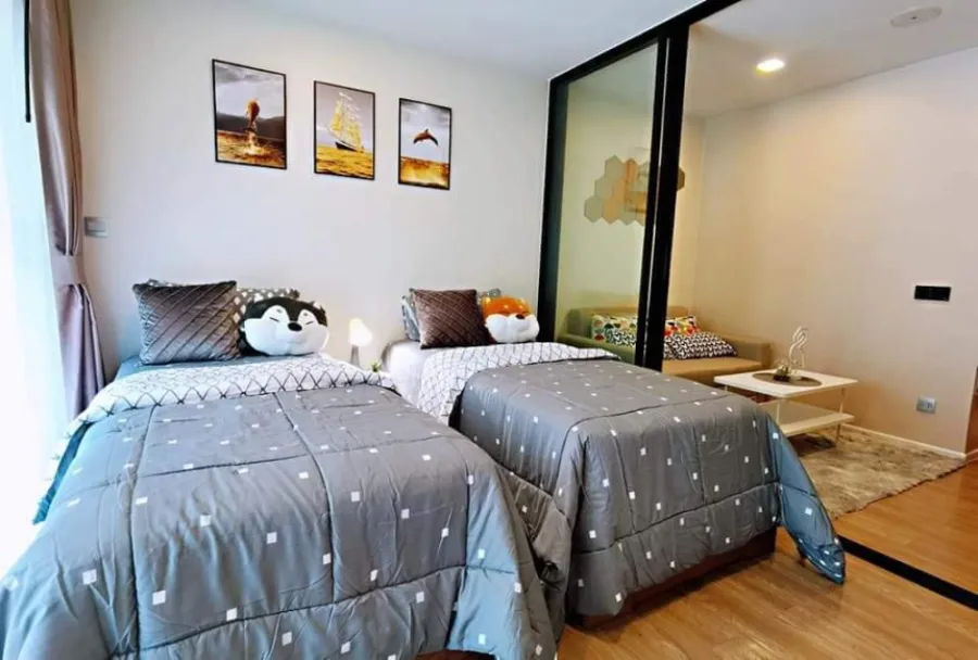 ให้เช่า KAVE TOWN SPACE ห้องสวย พร้อมเข้าอยู่มาก ได้นอนชิวดูวิวสระว่ายน้ำ ดีแบบนี้ไม่จองม่ได้จ้า