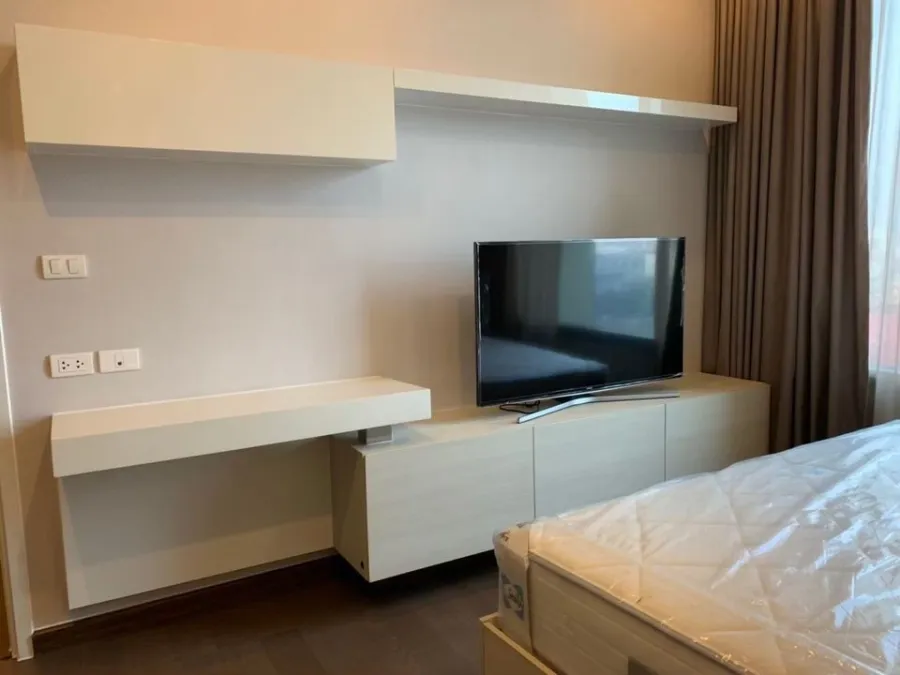 Condo for rent Q Asoke, nice room, spacious size with facilities, high floor, city view, do not miss it.