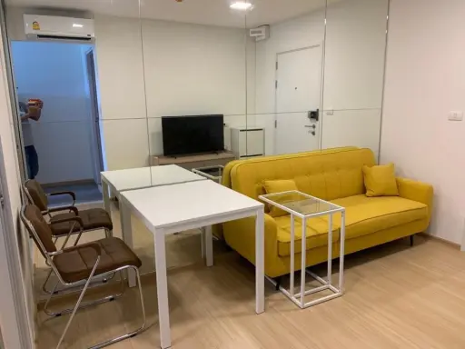 For Rent Plum Condo Rangsit Fresh ชั้น 7 พร้อมเฟอร์และเครื่องใช้ไฟฟ้าครบ อย่ามัวแต่มองรีบจองเลยจ้า
