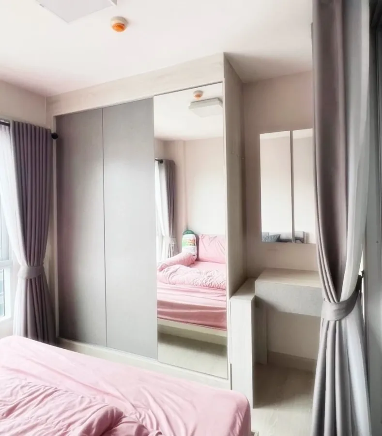 For sale and rent, Niche ID Phetkasem-Bang Khae. The room is divided into proportions. Good grade electrical appliances Don't postpone it, reserve now