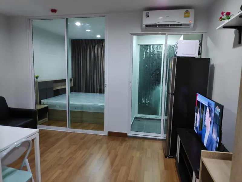 For rent, Regent Home Sukhumvit 81, size 28 sq m, convenient transportation, near bts, fully furnished, with a washing machine, do not miss.