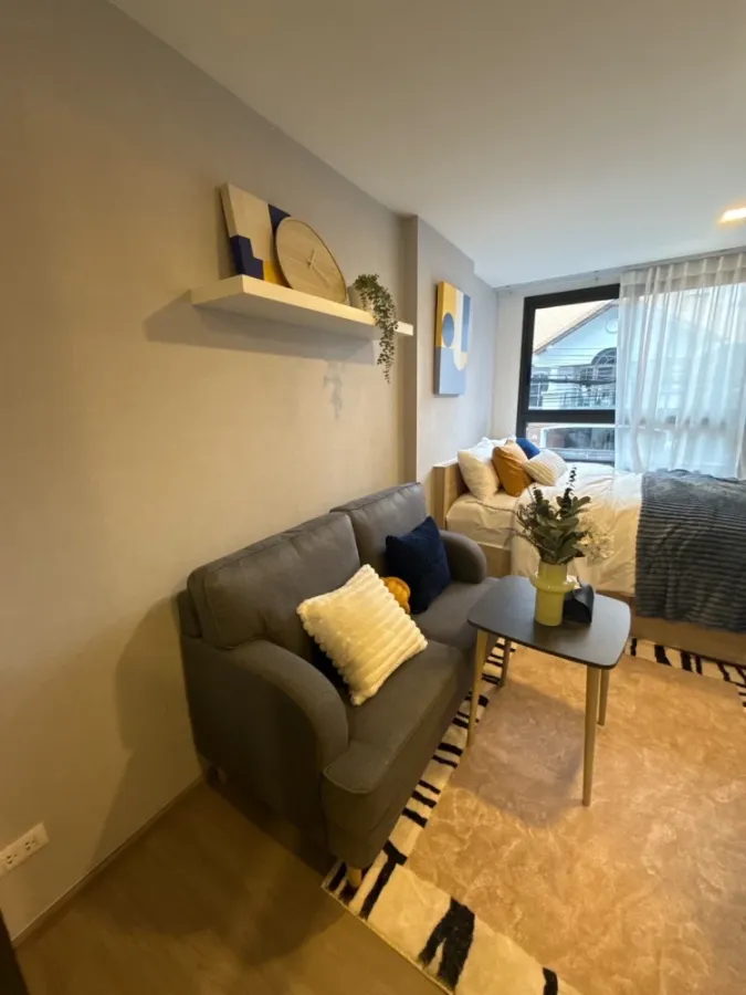 For rent!! The Move Pradipat, 2nd floor, fully furnished, ready to move in. Don't miss out!!