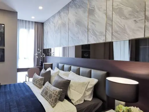 Quick rent !! Ashton Asoke condo, fully furnished, near BTS / MRT, good location, can't miss it !!
