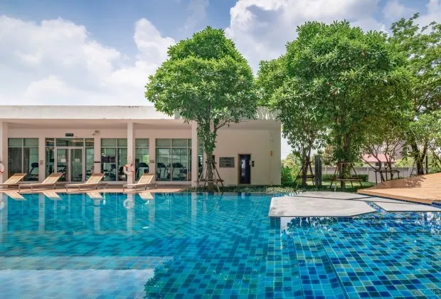 ขาย/ให้เช่า แอสปาย รัตนาธิเบศร์ 2 ห้องน่าอยู่ ชั้น 12 A วิวสระว่ายน้ำ มีเครื่องซักผ้าในห้อง จองเลย