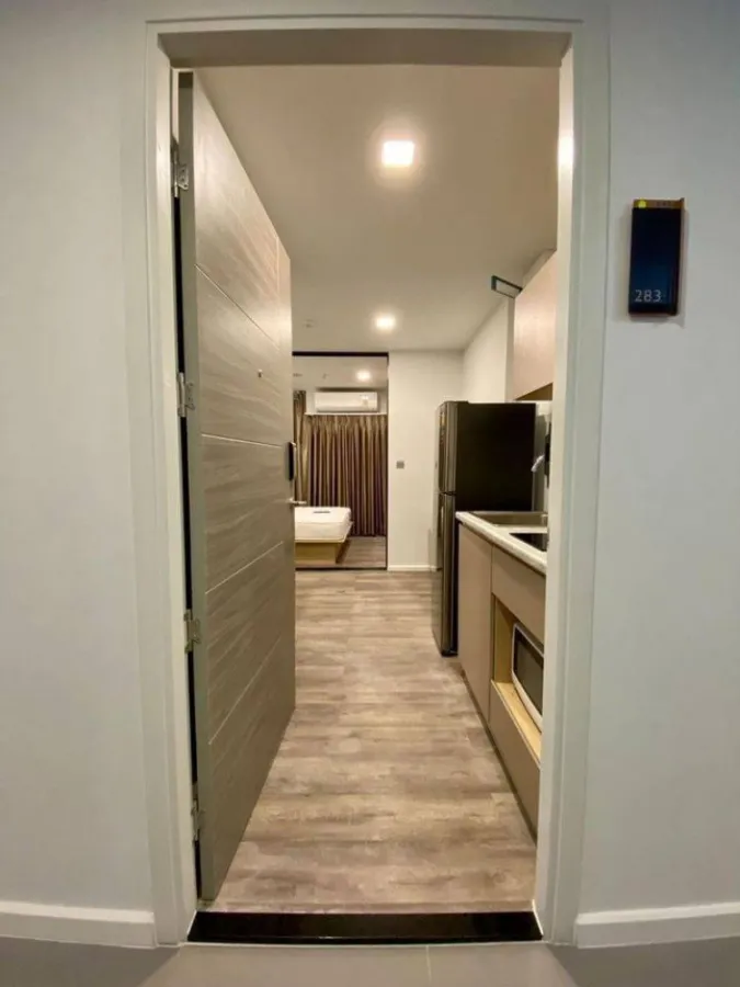 Selling Atmoz Ratchada - Huaikwang Condo, Building B, 4th floor, size 22.05 sq.m., 1 bedroom, 1 bathroom, hurry to reserve