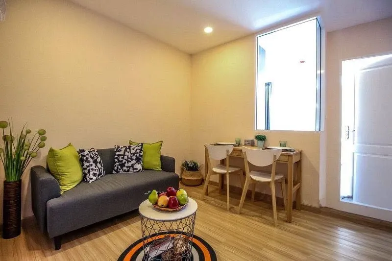 For rent: Chateau In Town Charansanitwong 96/2, 6th floor, fully furnished room, ready to move in immediately, book now.