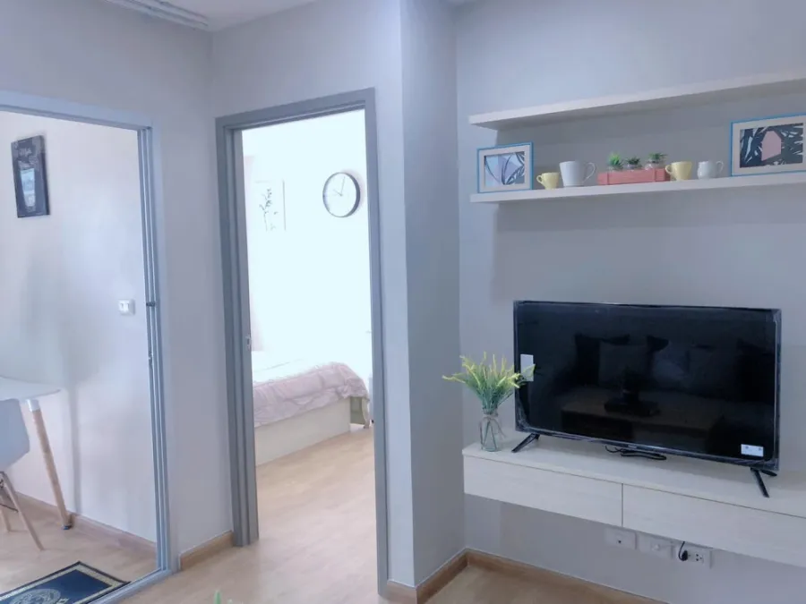 ให้เช่า บี คอนโด พหลโยธิน ตึก A ชั้น 8 ห้องใหม่ เพิ่งตกแต่ง สไตล์มินิมอล น่าอยู่สุดๆ ไม่จองคือพลาด!!