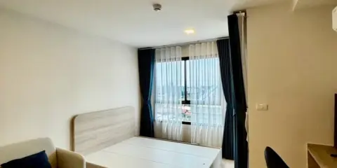 ให้เช่า d condo air Ladkrabang ห้องพร้อมอยู่ เฟอร์พร้อม จองเลย