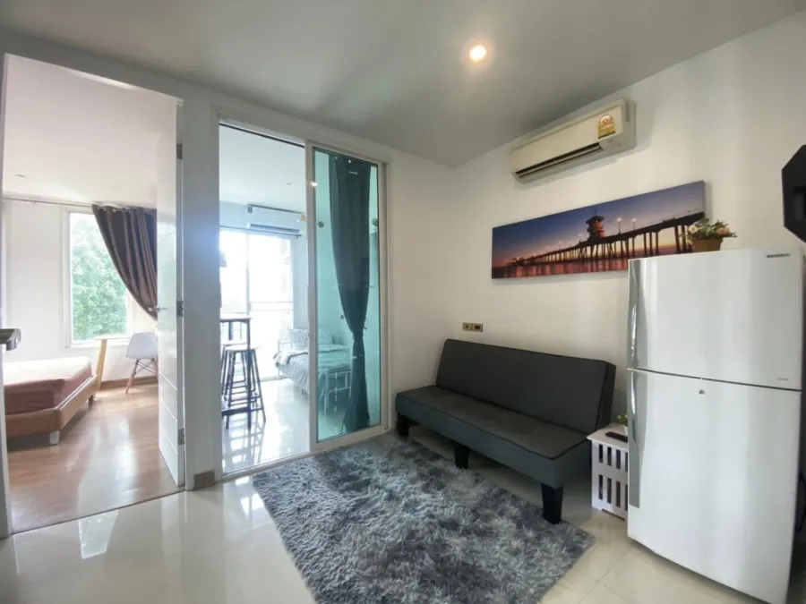 ให้เช่า คอนโด Manhattan Park Residences Barring ห้องน่าอยู่ ขนาดกว้าง วิวดี ราคาปัง จองเลยจ้า