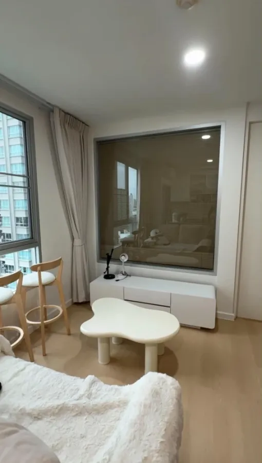 For rent: The Parkland Ratchada – Thapra, 21st floor, fully furnished, very livable. Book now!