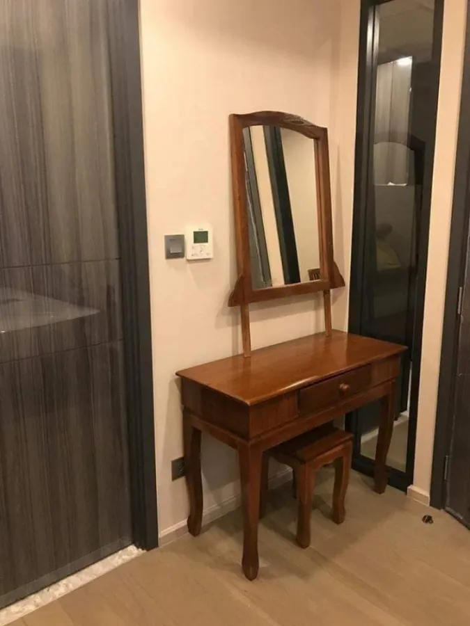 For rent Ashton Asoke, new room, 1 bedroom, high floor, great atmosphere, book now, don't miss it.
