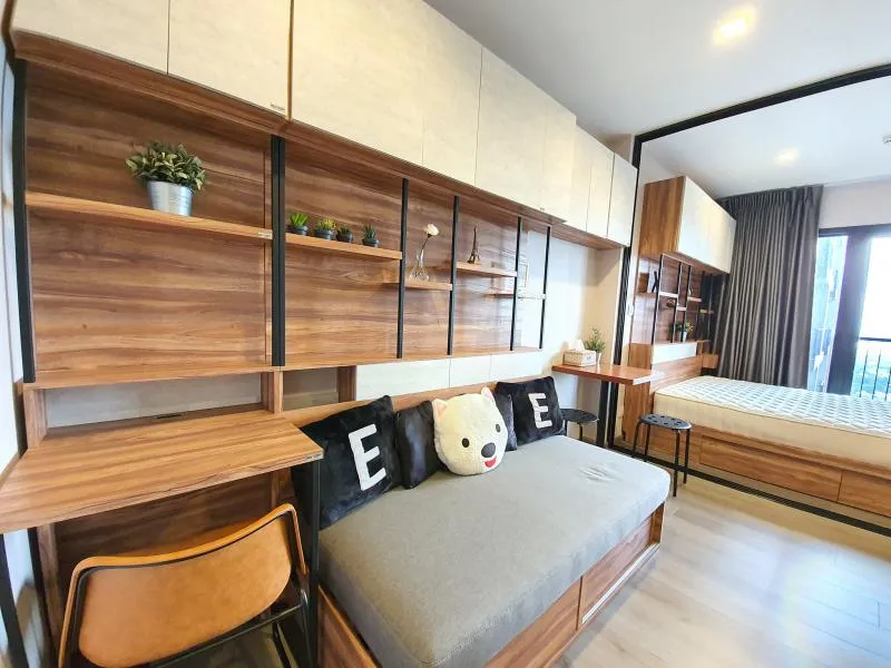 ขายด่วนๆๆ คอนโด Politan Rive ห้องตกแต่งสวยครบ ริมแม่น้ำเจ้าพระยา หิ้วกระเป๋าเข้าอยู่ได้เลยค่ะ