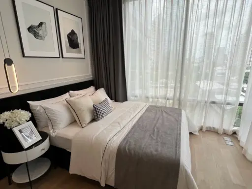 ให้เช่า Ashton Silom ชั้น 10 ห้องกว้าง อยู่สบาย มาพร้อมการตกแต่งที่ครบครัน สนใจจองเลย