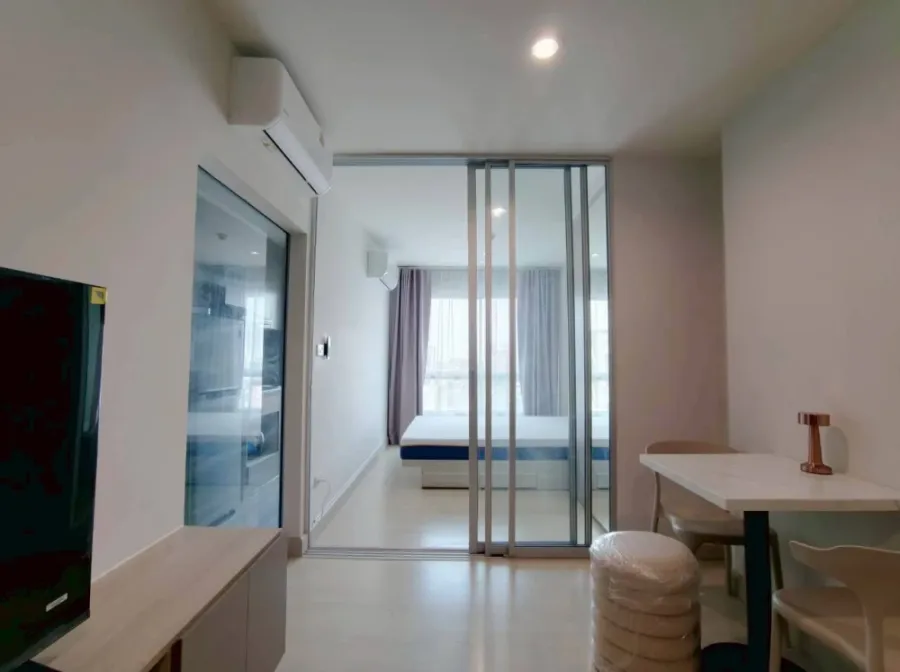 ให้เช่าคอนโด Niche id Sukhumvit 113 ห้องพร้อมอยู่ สิ่งอำนวยความสะดวกครบ มาจับมาจองไ้ด้แล้ววันนี้