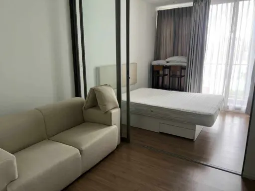 For rent, Miti Condo Lat Phrao-Wang Hin, 1 bedroom, 1 bathroom, 5th floor, complete amenities, book now.
