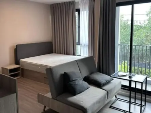 For rent, D Condo Hideaway Rangsit Phase 4, nice room, comes with amenities, must hurry and reserve.