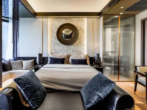 Condo for rent, Ashton Chula-Silom, 38th floor, very grand construction, 1 bedroom, 1 bath, 35.5 sqm. Slow!