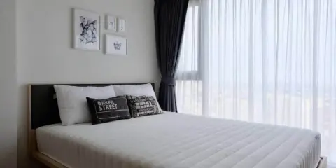 ให้เช่า Whizdom Connect Sukhumvit ห้องอยู่ชั้นสูงมากๆ ตกแต่งครบครัน พร้อมเข้าอยู่แล้วจ้า