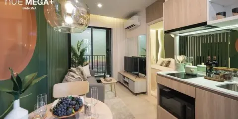 ขายดาวน์ คอนโด NUE Mega Plus Bangna ชั้น 7 ติดสวน ราคาไม่แรง รีบมาเป็นเจ้าของได้แล้ววันนี้