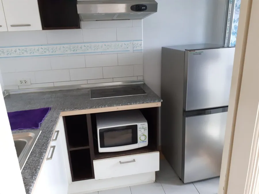 Sell Lumpini Ville Sukhumvit 77, studio room, 21st floor, unblocked view, complete electrical appliances. If interested, hurry up to reserve now.