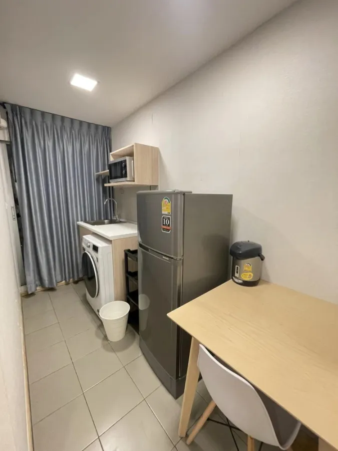 For rent Plum Condo Rangsit Alive 1, 3rd floor, pool view, fully furnished, book now, don't wait.