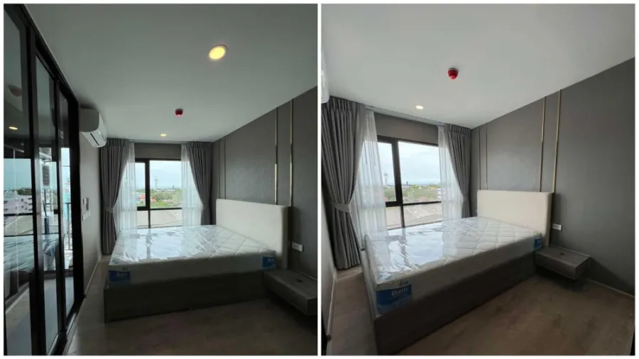 ให้เช่า คอนโด The Origin Sukhumvit 105 ห้องพร้อมอยู่ สิ่งอำนวยความสะดวกครบครัน ราคาดี จองเลย
