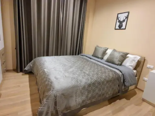 For Rent!!! The Base Garden พระราม 9 ห้องสุดหรู สไตล์โมเดิร์น ห้องมุม เงียบสงบสุดๆ ย้ายเลย อย่ารอ