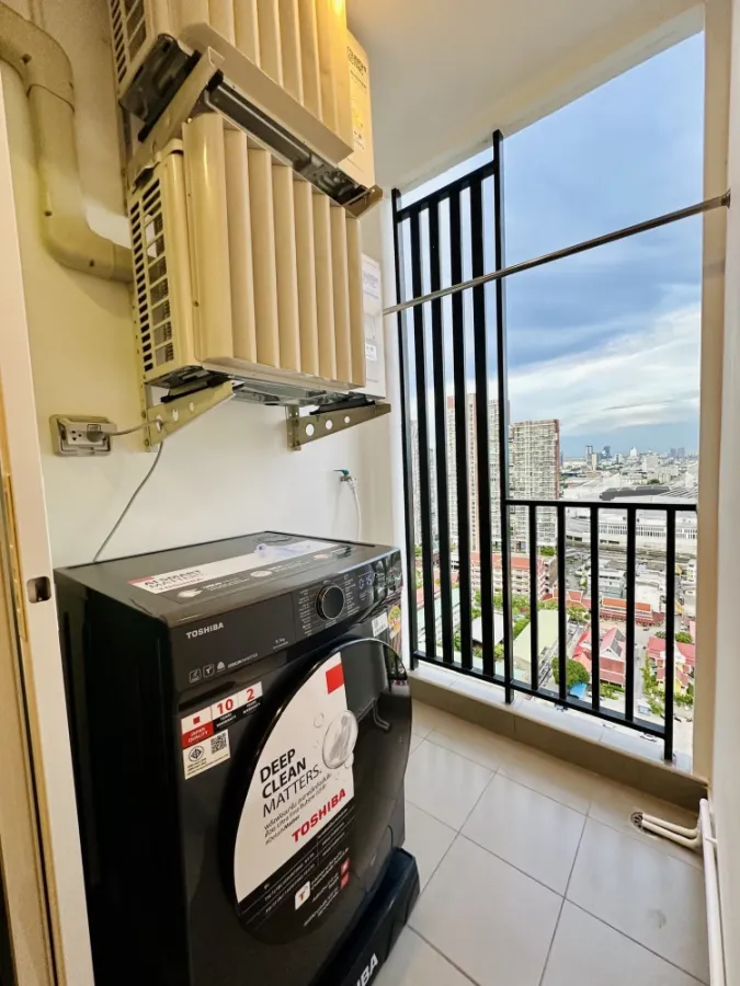 For rent: Regent Home Bangna, 1 bedroom, 1 bathroom, with high-quality built-in furniture. Book now!