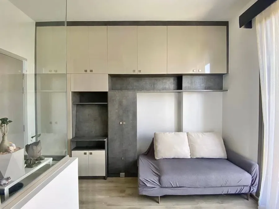 ขาย ให้เช่า มิติ ชีวา เกษตร สเตชั่น Fully Furnished ตกแต่งสไตล์ญี่ปุ่น มีห้องทาทามิ ตู้เก็บของ ชั้นวางของแน่นๆ เหมาะกับคนของเยอะ ห้ามพลาด