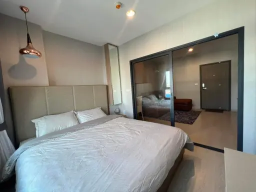 Condo for sale, Ideo Thaphra Interchange, 7th floor, beautiful city view. Plus get a full built-in So good, book now.