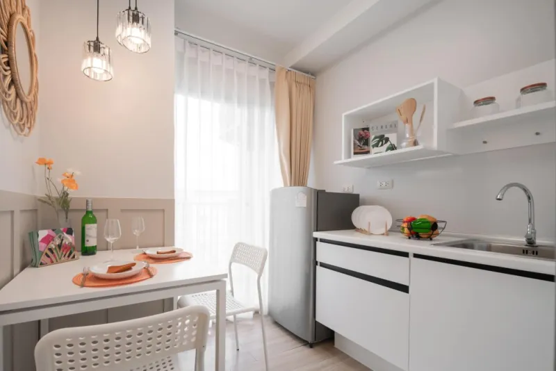 ขาย Plum Condo Bangyai Station ห้องมุม ตกแต่งสไตล์มินิมอล สวยสุดๆ จองก่อนได้ก่อนน้า ด่วนๆ