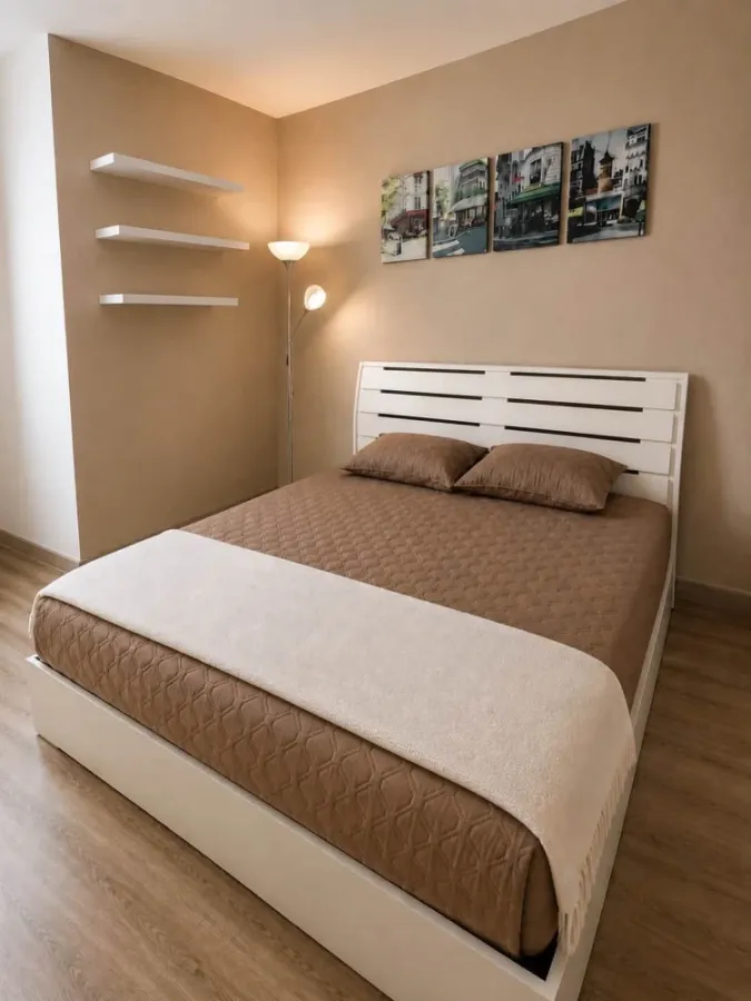 For sale or rent: City Home Sukhumvit 101. Spacious and comfortable rooms with well-divided spaces, unobstructed views, and a closed kitchen to reduce