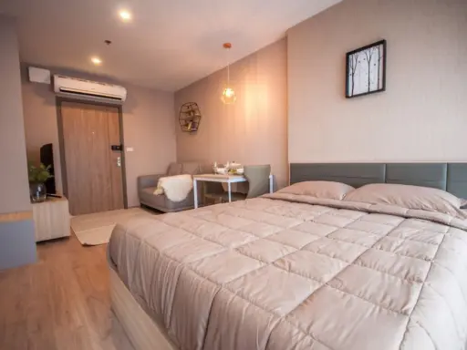 Condo for rent, Ideo O2, 20th floor, Building C, ready to move in, convenient to travel, don't miss it!!