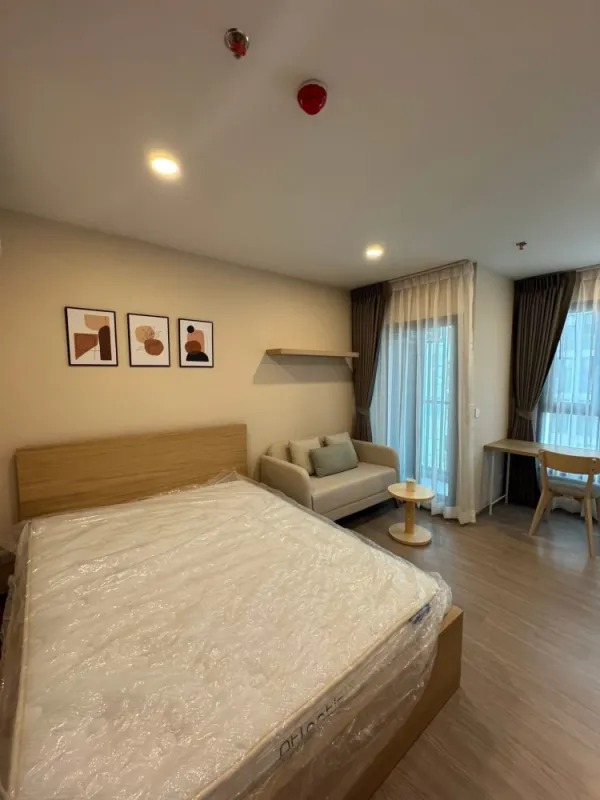 ให้เช่า Aspire Sukhumvit - Rama 4 1 ห้องนอน 1 ห้องน้ำ มาพร้อมเฟอร์และเครื่องใช้ไฟฟ้าครบครัน หิ้วกระเป๋าเข้าอยู่ได้เลยจ้า
