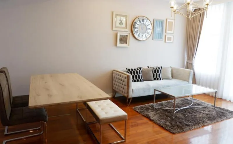 Condo for rent, Siri residence, 24th floor, wide room, beautiful view, beautiful decoration