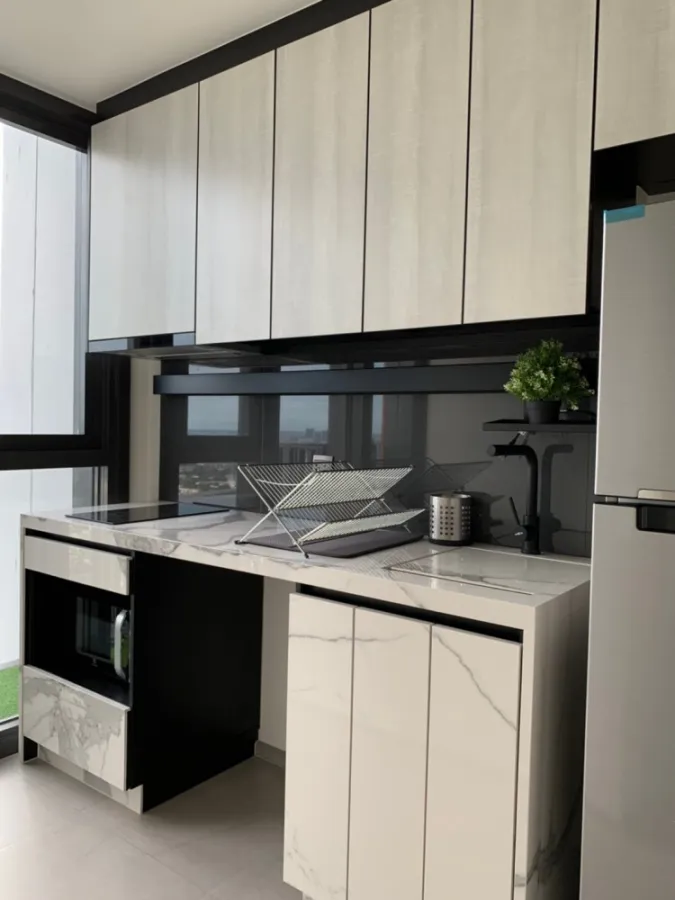 Sell/Rent Condo The Line Sukhumvit 101, beautiful room, ready to move in. Don't miss it.