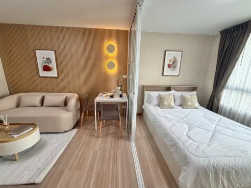 ขาย พลัมคอนโด พหลโยธิน 89 ห้องตกแต่งดูดีมีสไตล์ น่าอยู่มากๆ กระเป๋าใบเดียวเข้าอยู่ได้เลย